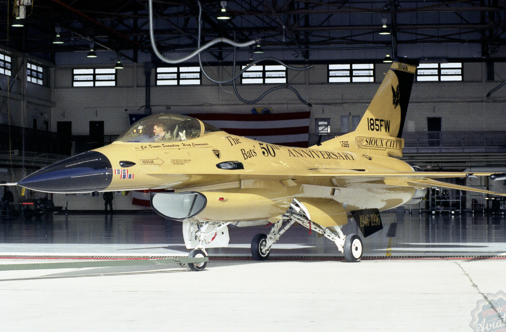 Câu chuyện về chiếc máy bay F-16 xuất hiện với màu sơn khác lạ ở Mỹ - Ảnh 2.