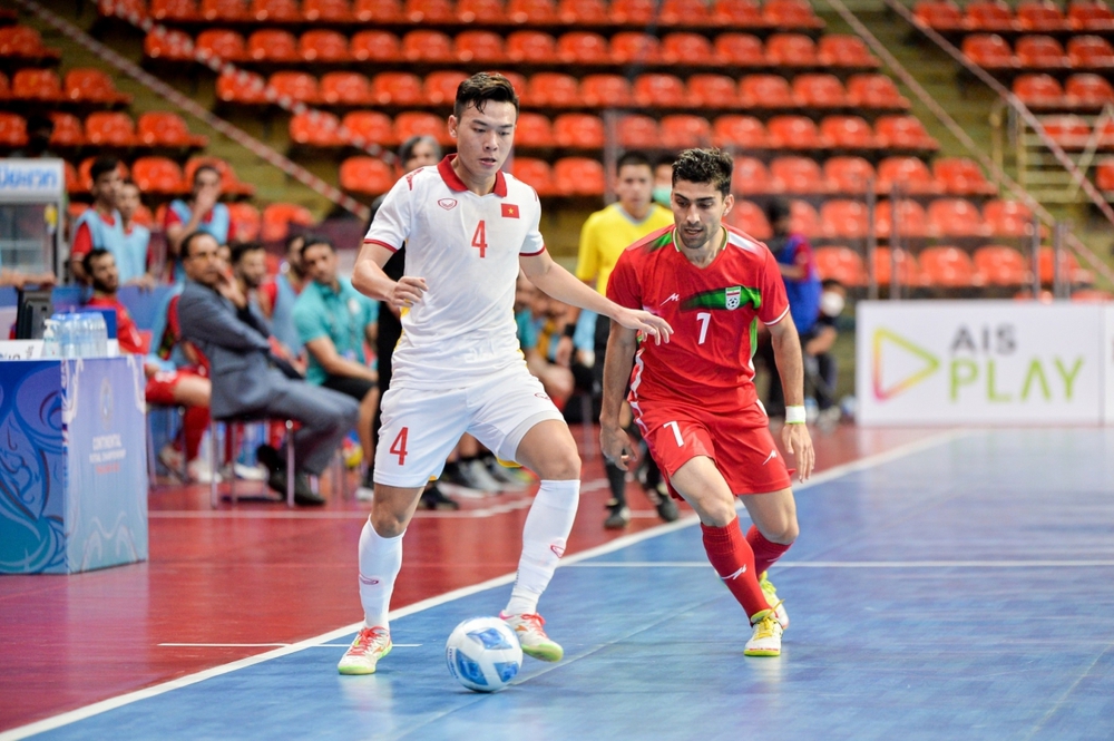 ĐT Futsal Việt Nam thua Iran ở Continental Futsal Championship 2022 - Ảnh 1.