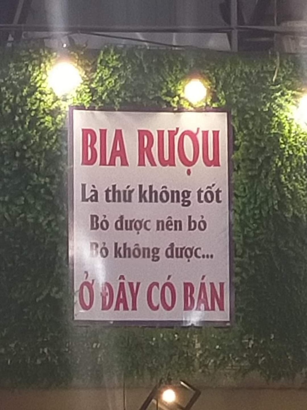 Bật cười trước những thông báo mặn hơn nước biển ai cũng phải ngoái nhìn - Ảnh 1.