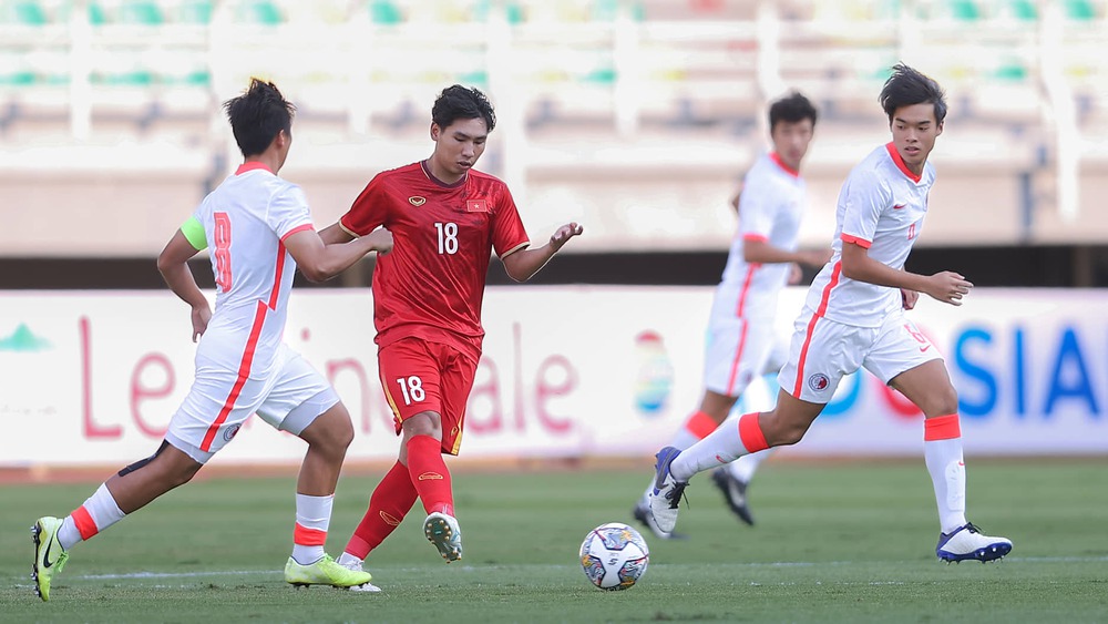 Trực tiếp bóng đá U20 Việt Nam 4-1 U20 Hong Kong: Xuân Tiến lập cú đúp - Ảnh 1.