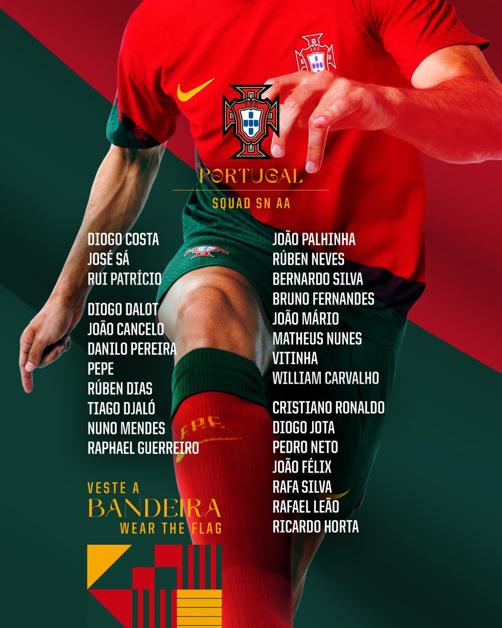 ĐT Bồ Đào Nha triệu tập đội hình mạnh đấu ĐT Tây Ban Nha - Ảnh 1.