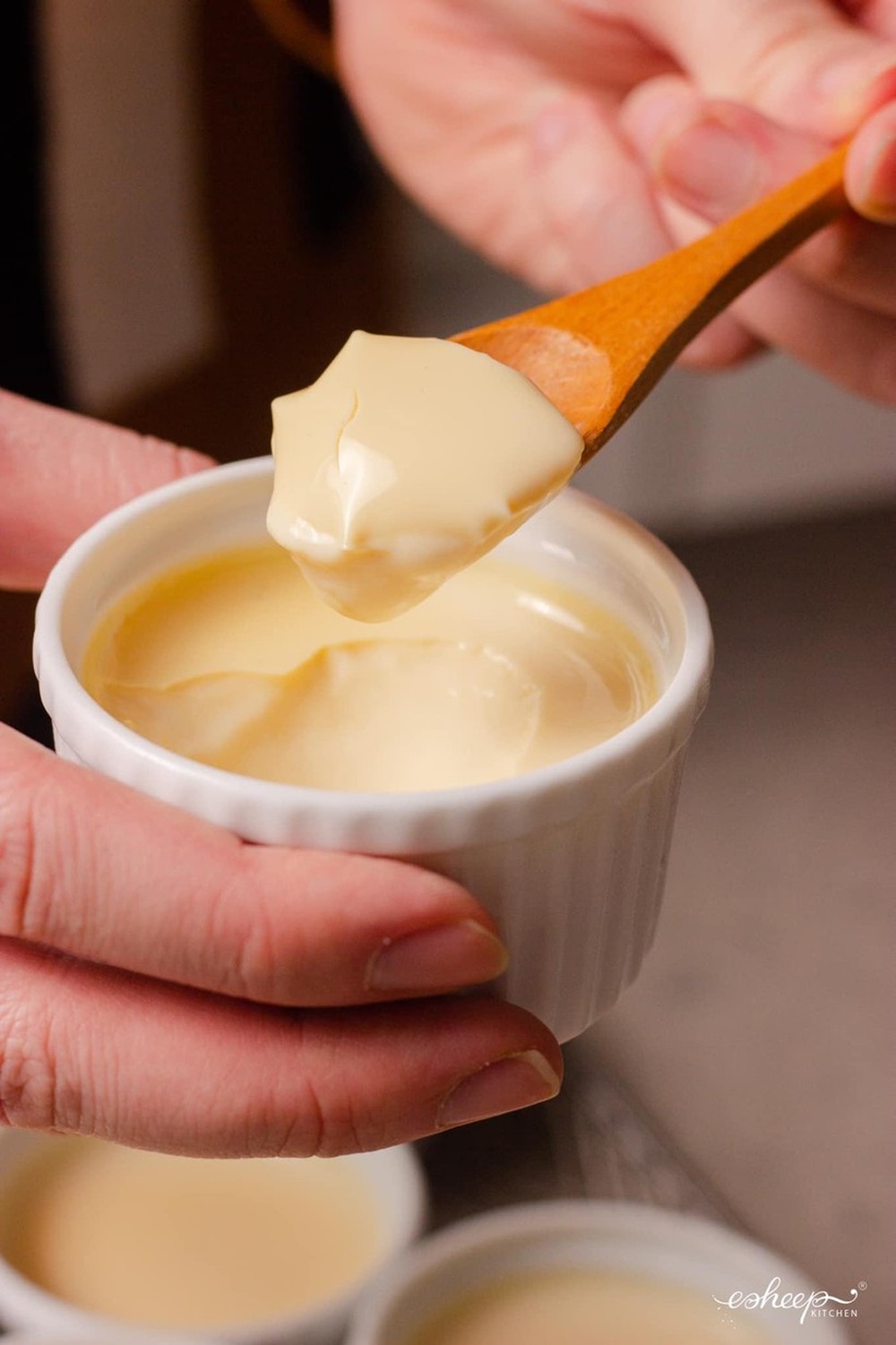 Cách làm sữa chua úp ngược bằng nồi chiên không dầu cực đơn giản - Ảnh 4.