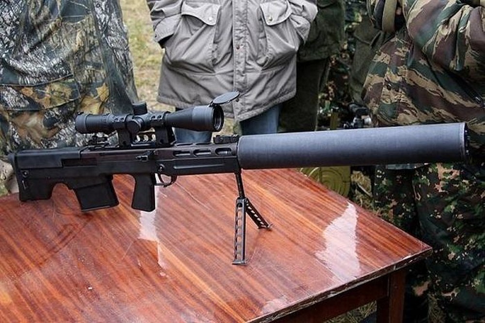 Súng trường Vykhlop bullpup của an ninh Nga xuất hiện trong chiến dịch quân sự ở Ukraine? - Ảnh 4.