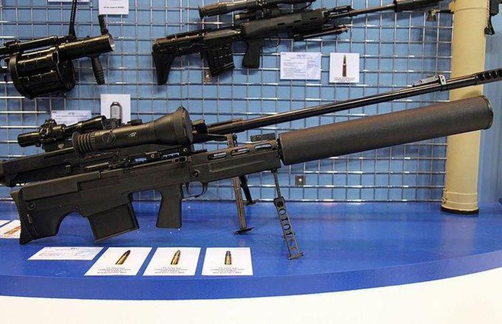 Súng trường Vykhlop bullpup của an ninh Nga xuất hiện trong chiến dịch quân sự ở Ukraine? - Ảnh 2.