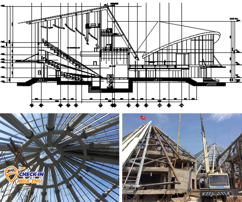 Ở Bạc Liêu có một nhà hát kiến trúc vô cùng đặc biệt, lấy cảm hứng từ biểu tượng người Việt Nam