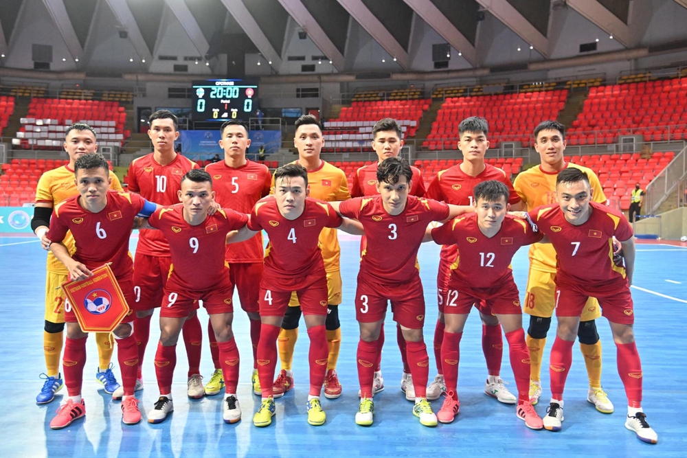 Trực tiếp ĐT Futsal Việt Nam 1-1 ĐT Futsal Hàn Quốc: Thế trận đôi công hấp dẫn - Ảnh 1.