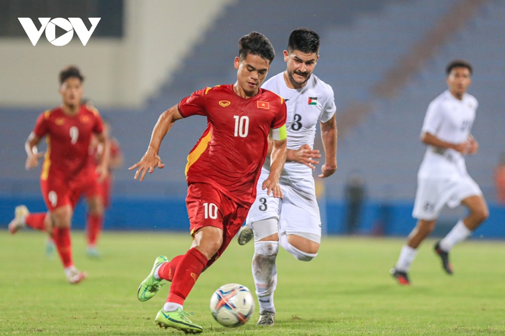 Trực tiếp U20 Việt Nam 0-0 U20 Palestine: U20 Việt Nam gây sức ép nghẹt thở - Ảnh 1.