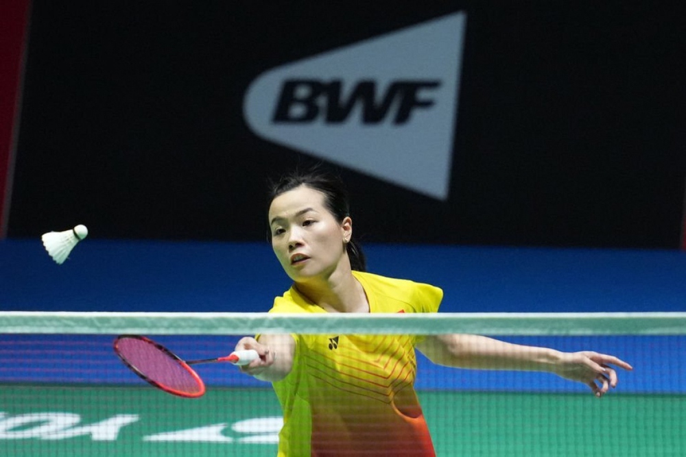 Vũ Thị Trang bất ngờ thắng tay vợt Nhật Bản ở giải cầu lông Vietnam Open - Ảnh 2.