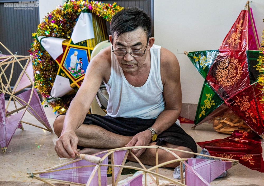 Ảnh: Thủ phủ đèn ông sao tất bật trước Tết Trung thu, làm đến đâu hết đến đấy - Ảnh 9.