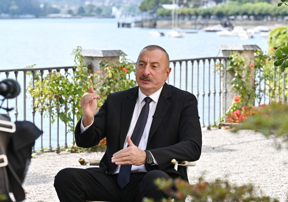 Tổng thống Azerbaijan nói không cạnh tranh thị trường châu Âu với Nga - Ảnh 1.