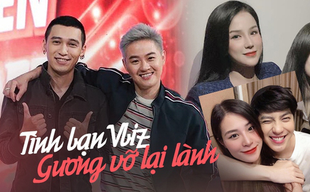3 đôi bạn thân Vbiz "gương vỡ lại lành"