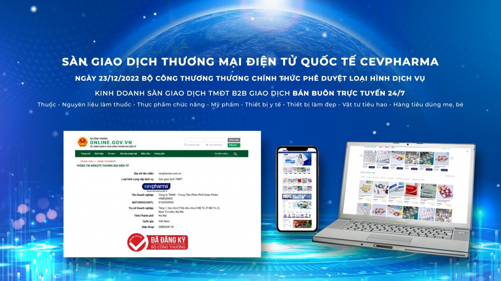 Vimedimex- Cermed GmbH - Viettel Post ra mắt Sàn giao dịch TMĐT Quốc tế CEVPharma - Ảnh 3.