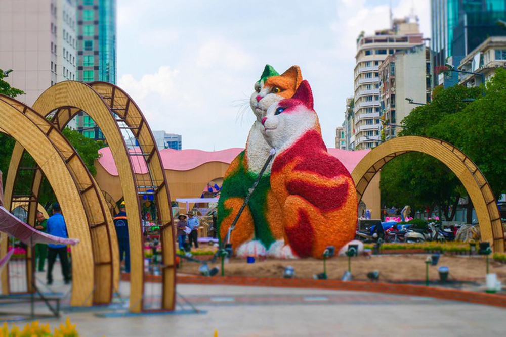 Linh vật mèo của tỉnh thành nào đẹp nhất Tết Quý Mão 2023? - Ảnh 3.