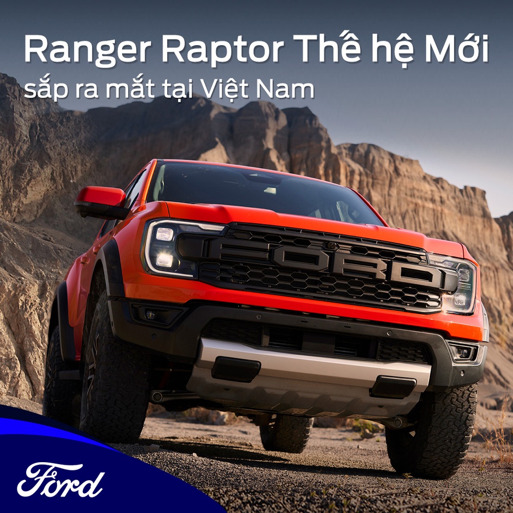 Đại lý nhận đặt Ford Ranger Raptor 2023: Ra mắt sau Tết, động cơ chỉ như Wildtrak - Ảnh 1.