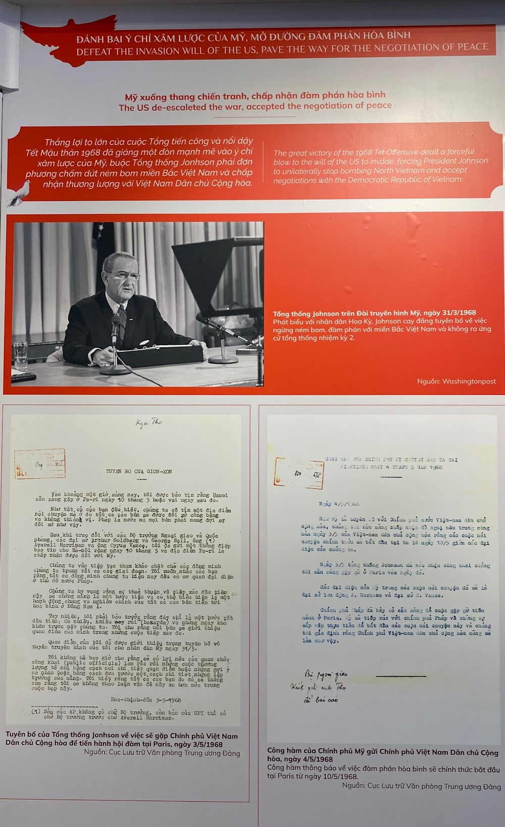 Triển lãm “Hiệp định Paris - Cánh cửa hoà bình”: Giới thiệu tới công chúng hơn 250 tư liệu - Ảnh 6.