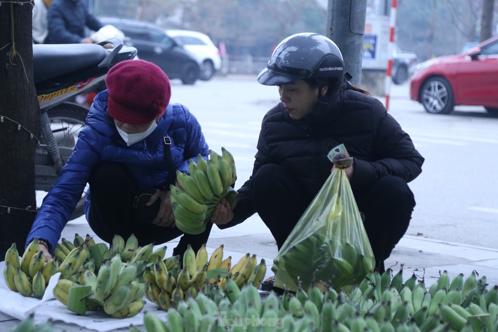 400.000 đồng/nải chuối xanh Tết, tiểu thương đếm quả lấy tiền - Ảnh 4.