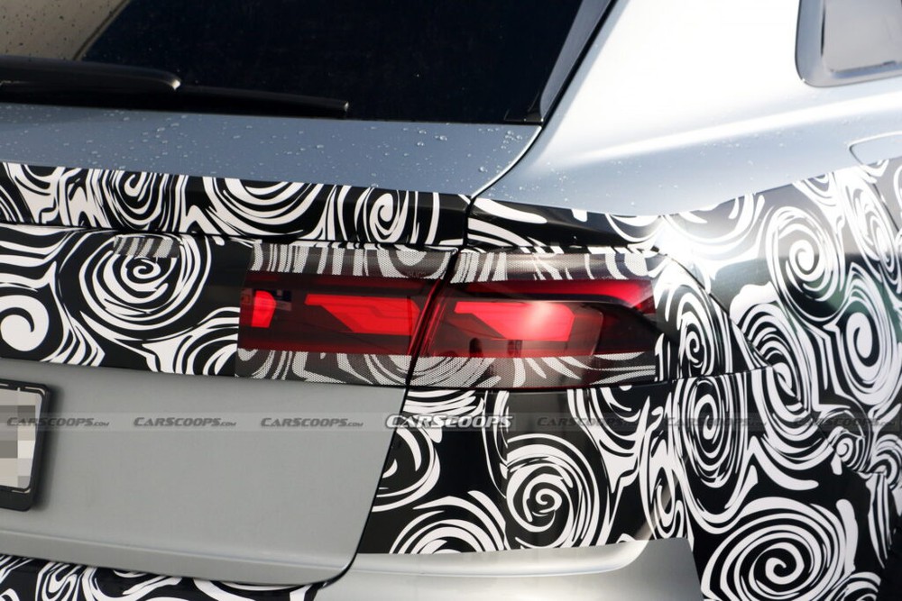 Audi Q8 2025 lộ diện - thay đổi nhẹ ngoại thất, lưới tản nhiệt hầm hố - Ảnh 2.