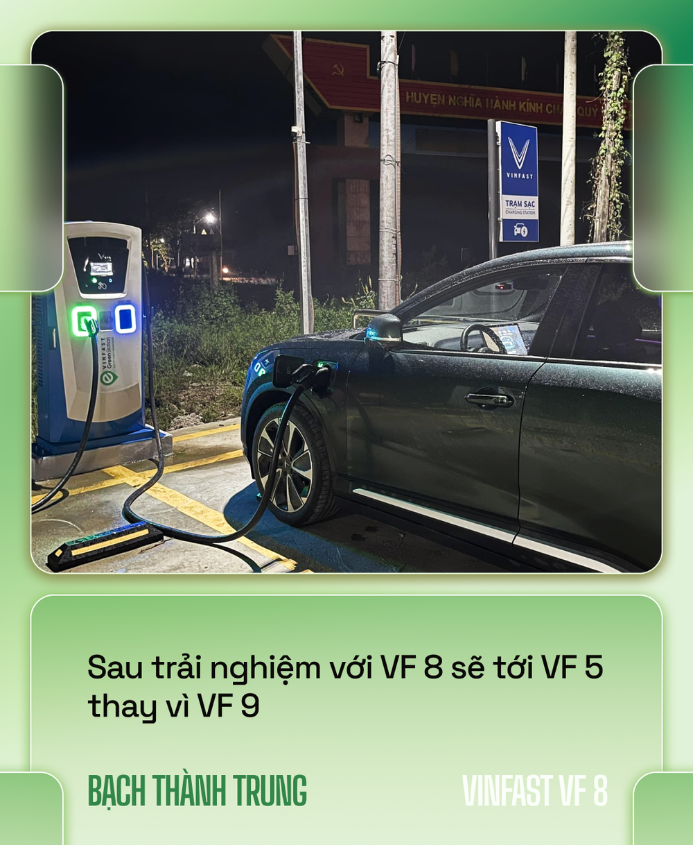 Nhà sáng lập VOZ lái VinFast VF 8 xuyên Việt hơn 6.600km: Đổ đèo nhàn hơn xe xăng, nhưng vẫn cần hoàn thiện hơn - Ảnh 7.