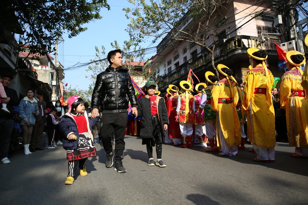 Tưng bừng lễ hội rước pháo khổng lồ ở làng Đồng Kỵ - Ảnh 7.