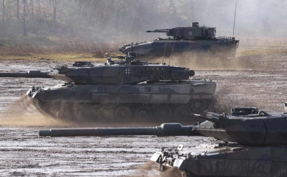 Đức gửi xe tăng Leopard tới Ukraine