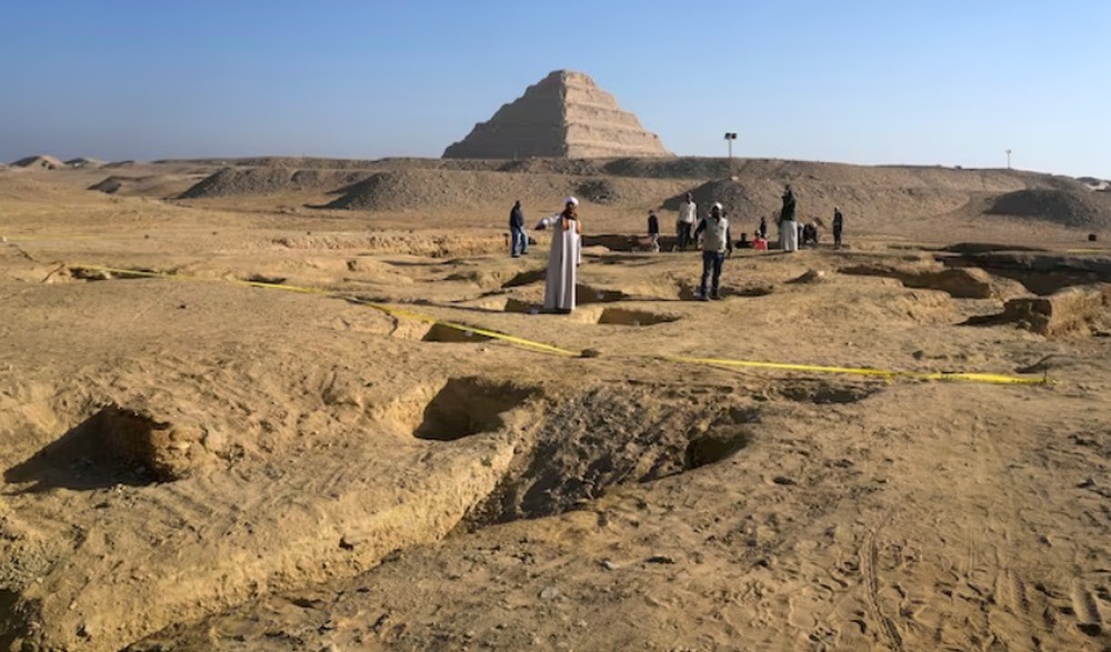 Phát hiện nhiều ngôi mộ cổ thuộc thời kỳ Old Kingdom tại Ai Cập - Ảnh 1.