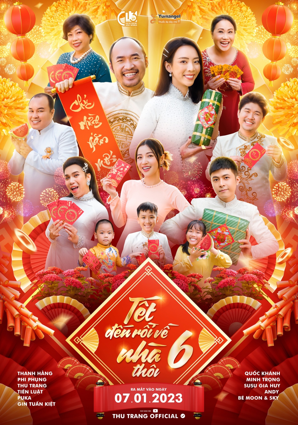 Thu Trang – Tiến Luật mang xuân về cùng Tết đến rồi về nhà thôi 6 - Ảnh 1.