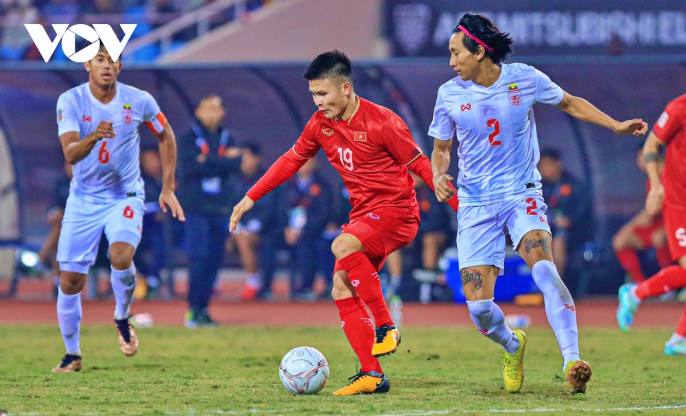  Trực tiếp ĐT Việt Nam 2-0 ĐT Myanmar: Tiếc cho Quang Hải - Ảnh 1.