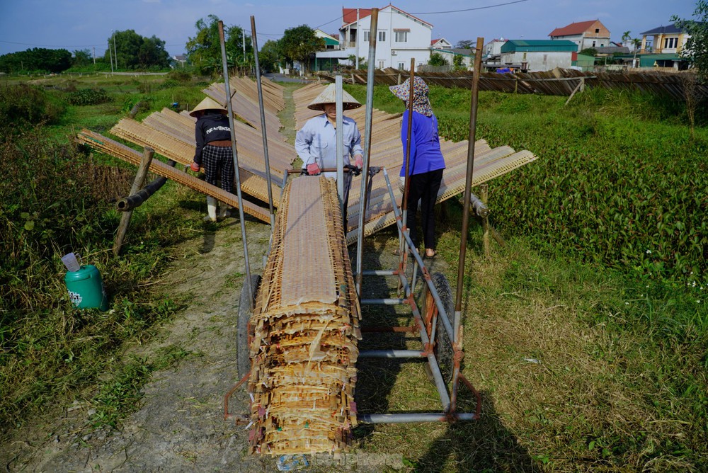 Tất bật ngày đêm làm bánh đa nem vụ Tết, kiếm tiền triệu mỗi ngày - Ảnh 8.