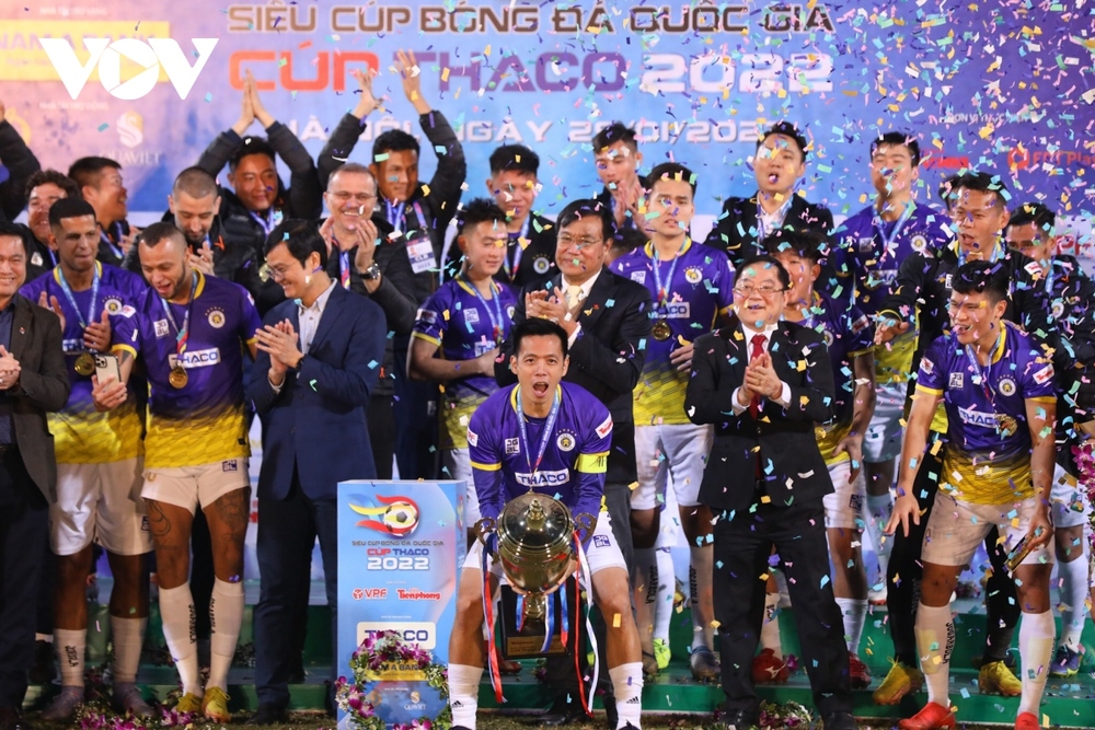 Hà Nội FC muốn lần sau được đá Siêu cúp Quốc gia ở Lạch Tray - Ảnh 1.