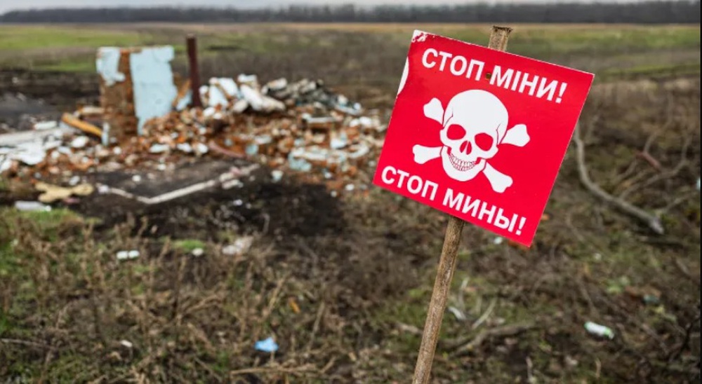 Thủ tướng Ukraine: Xung đột với Nga tạo ra bãi mìn lớn nhất thế giới, rộng 250.000 km2 - Ảnh 1.