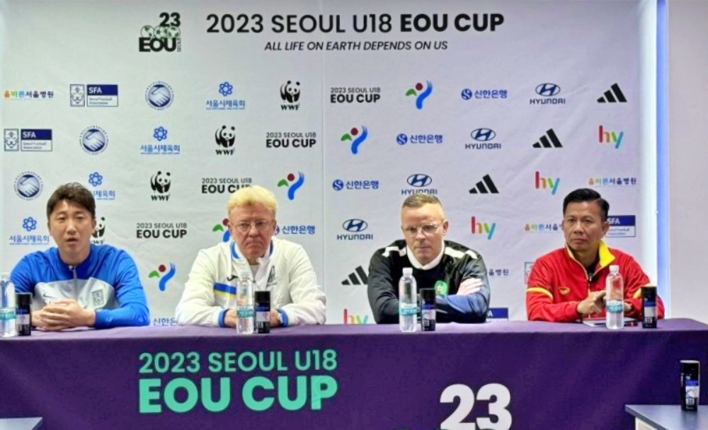Trực tiếp U18 Việt Nam vs U18 Morocco: Quyết đấu ở Seoul Cup 2023 - Ảnh 1.