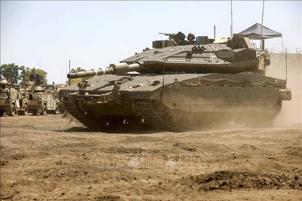 Xe tăng chủ lực Merkava IV của Israel mạnh cỡ nào? - Ảnh 1.