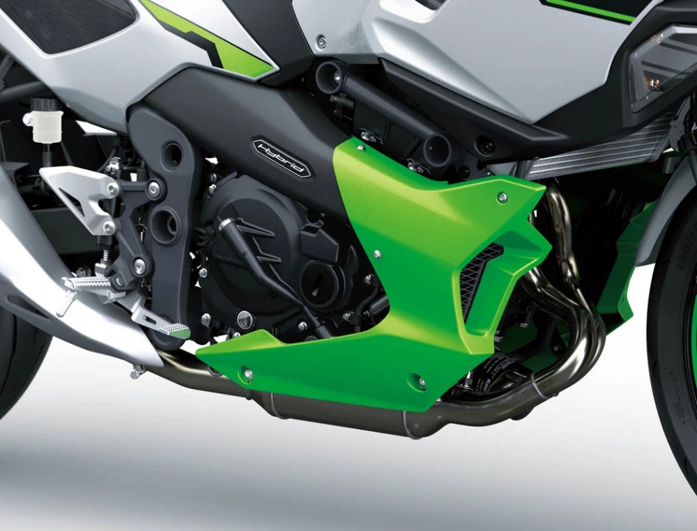 Ảnh chi tiết Kawasaki Ninja 7 Hybrid 2024 - xe mô tô siêu tiết kiệm - Ảnh 8.