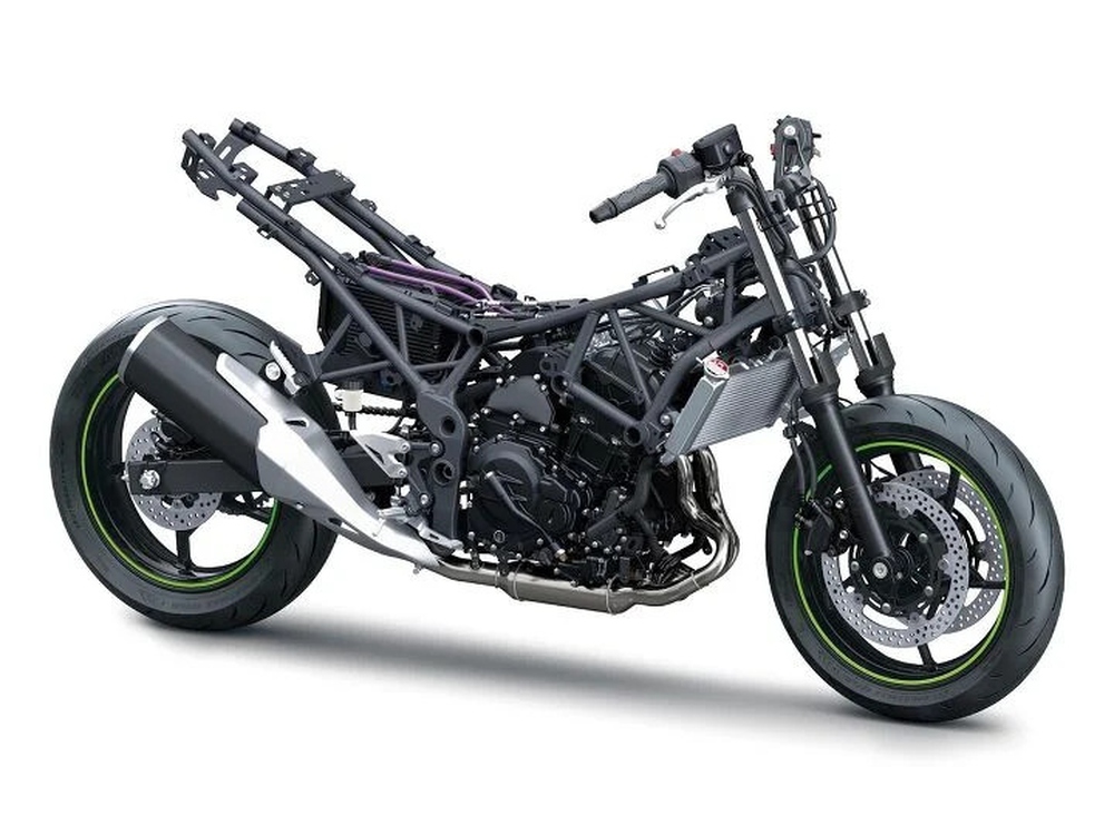 Ảnh chi tiết Kawasaki Ninja 7 Hybrid 2024 - xe mô tô siêu tiết kiệm - Ảnh 6.