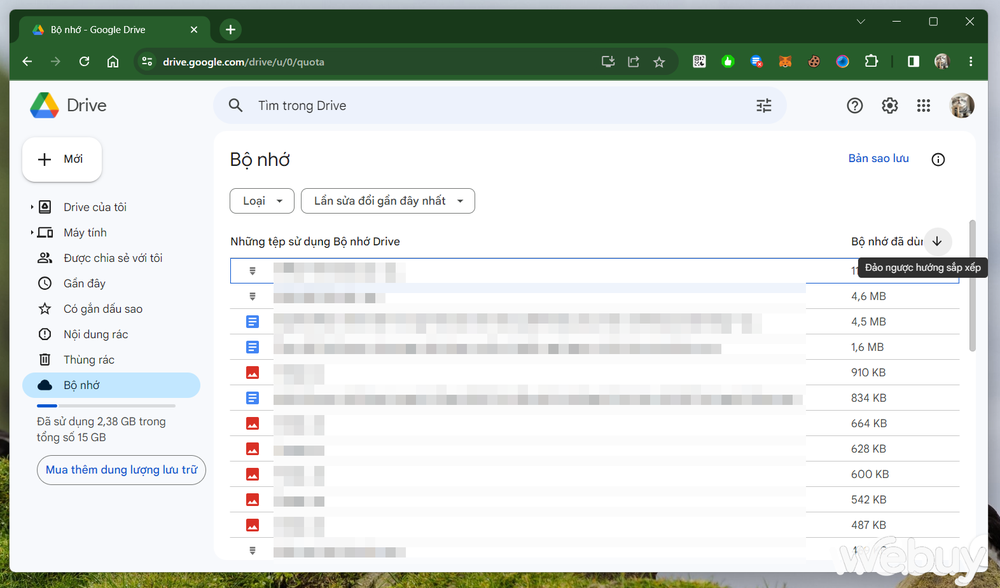 Làm gì khi dung lượng Google Drive và Gmail bị đầy? - Ảnh 2.
