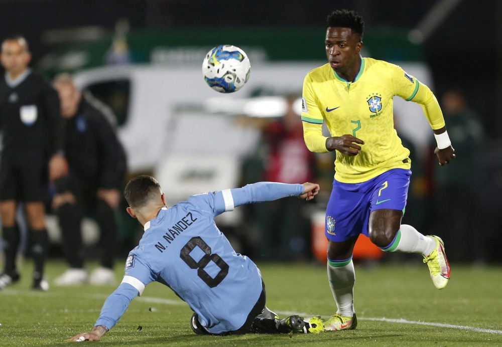 Nunez ghi bàn và kiến tạo, Uruguay thắng Brazil trong ngày Neymar chấn thương - Ảnh 5.