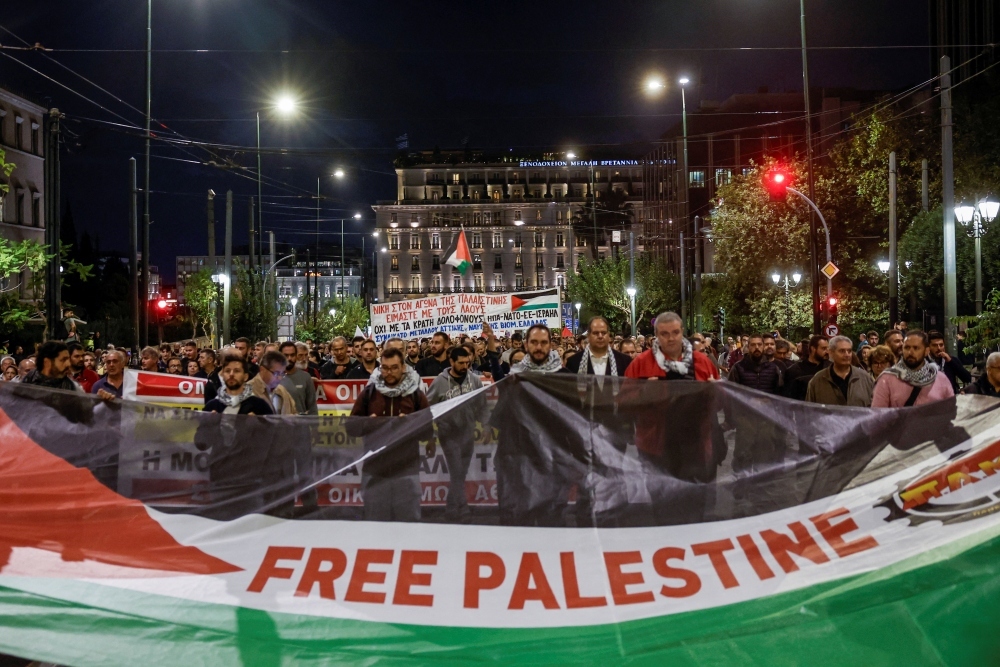 Biểu tình ủng hộ Palestine diễn ra khắp nơi trên thế giới - Ảnh 13.
