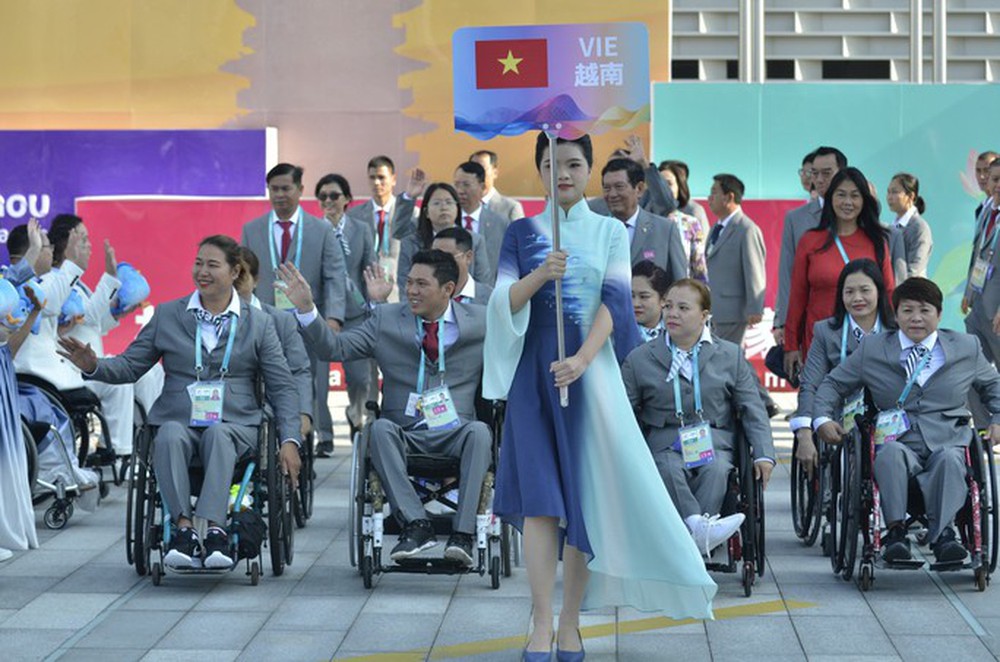 ASIAN Para Games 4: Quốc kỳ Việt Nam tung bay tại Hàng Châu - Ảnh 5.