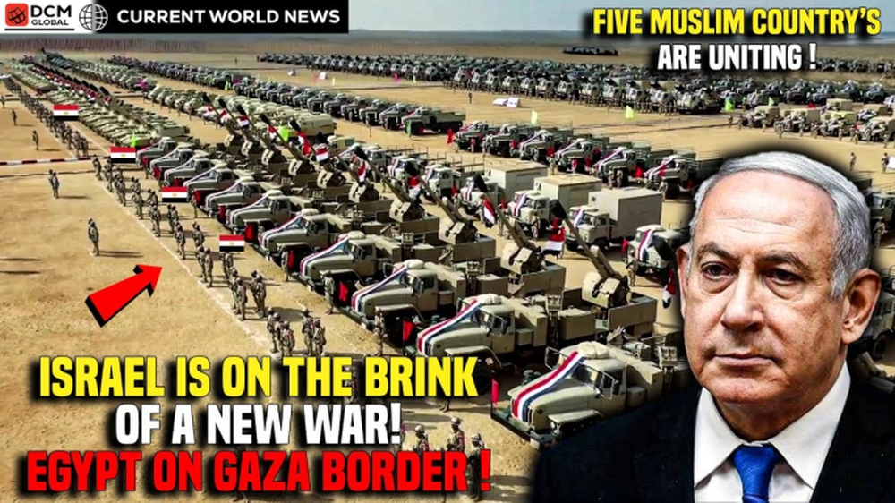 Xuất hiện video quốc gia BRICS đưa hàng trăm xe tăng tiến vào Gaza: Quân đội số 1 lục địa đen tham chiến? - Ảnh 1.