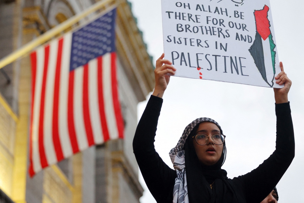 Biểu tình ủng hộ Palestine diễn ra khắp nơi trên thế giới - Ảnh 10.