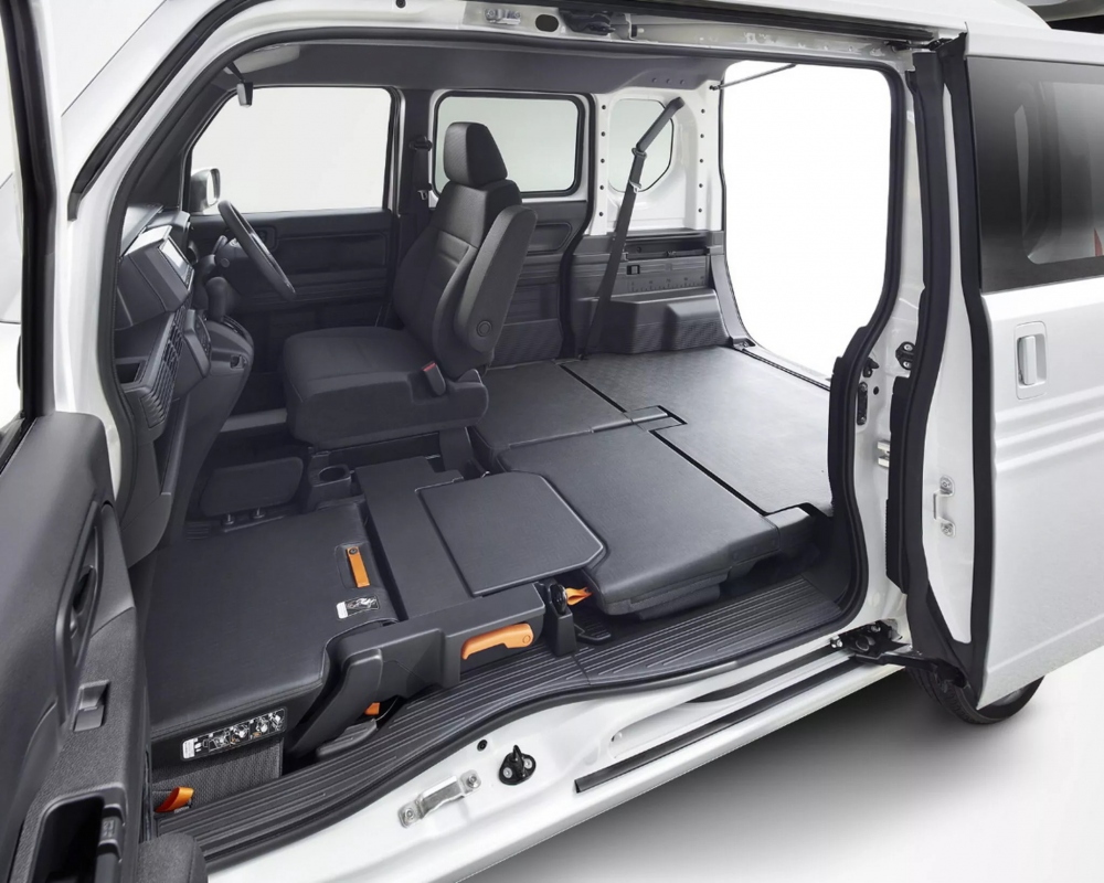 Honda ra mắt mẫu xe hình hộp N-Van phiên bản chạy điện - Ảnh 2.