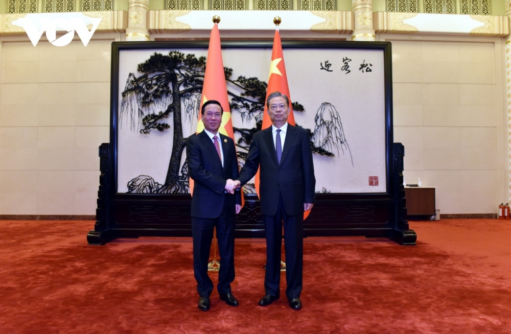 Toàn cảnh chuyến công tác Trung Quốc của Chủ tịch nước Võ Văn Thưởng - Ảnh 7.