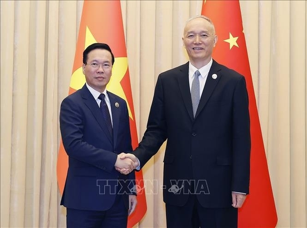 Toàn cảnh chuyến công tác Trung Quốc của Chủ tịch nước Võ Văn Thưởng - Ảnh 8.