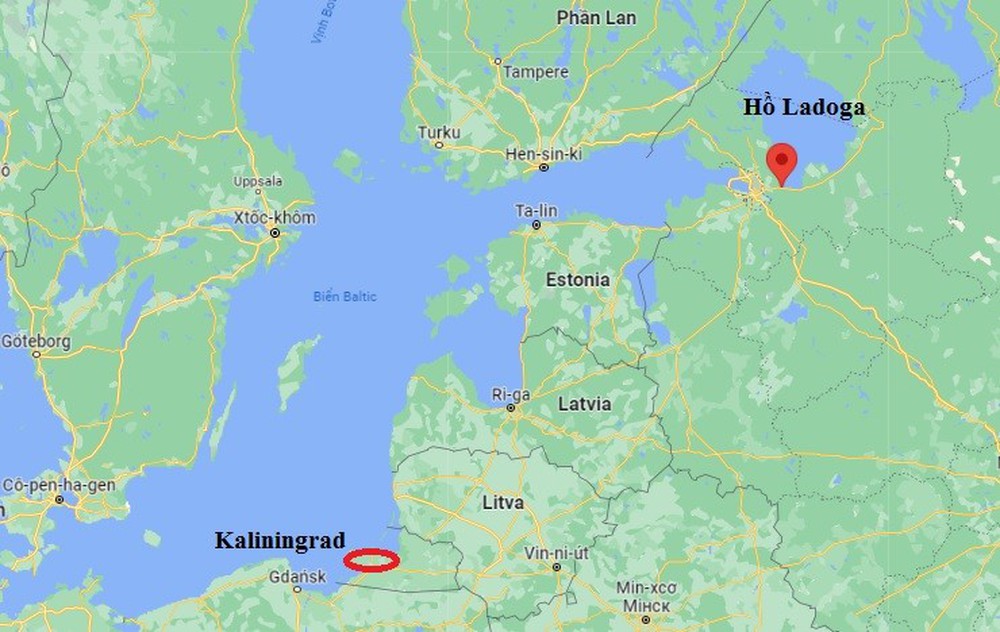 Nhìn Hạm đội Biển Đen, chiến hạm Nga rời biển Baltic vào hồ nước ngọt - Ảnh 1.