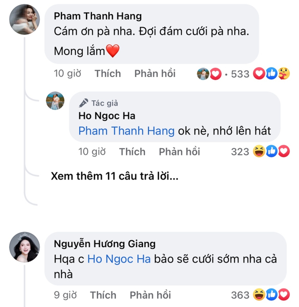 Hương Giang làm lộ hint Hồ Ngọc Hà và Kim Lý sắp cưới? - Ảnh 2.