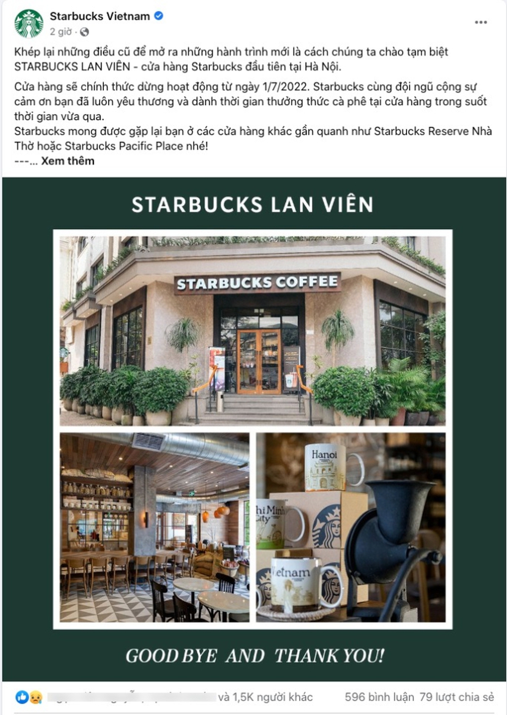 Một địa điểm Starbucks quen thuộc của giới trẻ TP.HCM thông báo đóng cửa, dân tình tiếc nuối hùi hụi rủ nhau đi lần cuối - Ảnh 5.