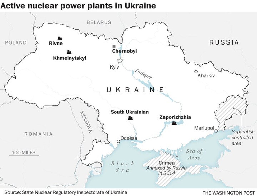 Nổ lớn gần nhà máy điện hạt nhân Ukraine - Ảnh 2.