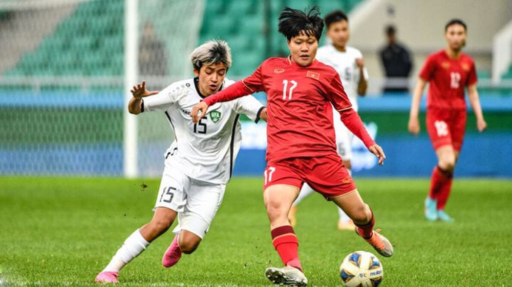Trực tiếp bóng đá nữ Việt Nam vs Ấn Độ vòng loại Olympic 2024 - Ảnh 1.