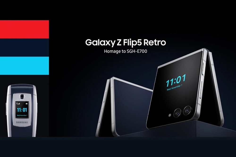 Galaxy Z Flip 5 Retro ra mắt: bóng dáng một phiên bản điện thoại năm 2003! - Ảnh 2.