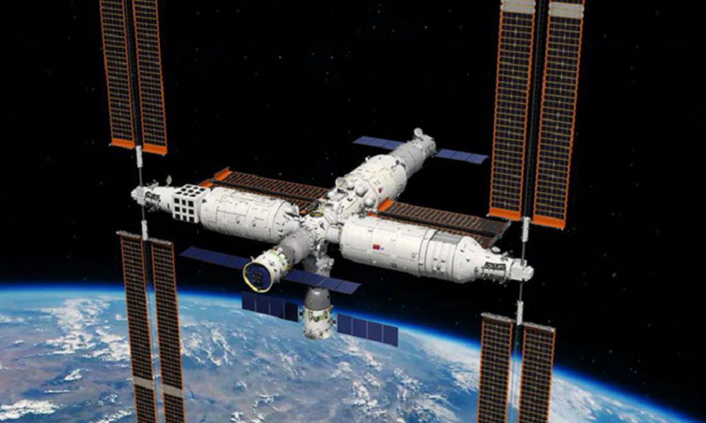 Trung Quốc mở gấp đôi trạm vũ trụ Thiên Cung, tham vọng thay thế ISS - Ảnh 1.